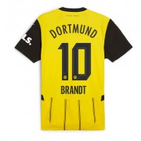 Fotballdrakt Herre Borussia Dortmund Julian Brandt #10 Hjemmedrakt 2024-25 Kortermet